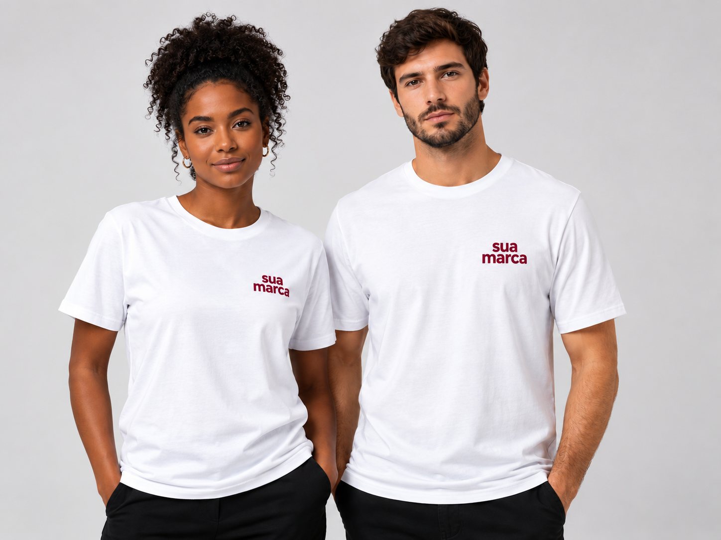 Camiseta com DTF